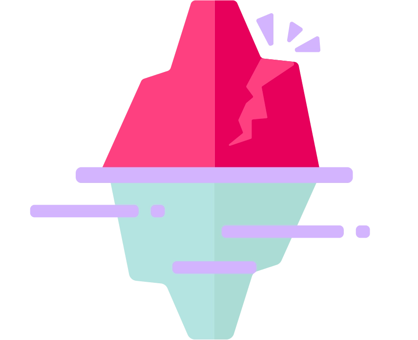 Ikon sing nggambarake aktivitas icebreaking